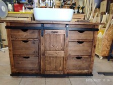 mobile bagno stile rustico