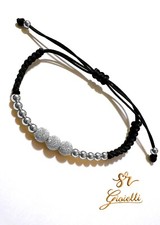 Bracciale Stoffa e Sfere in
