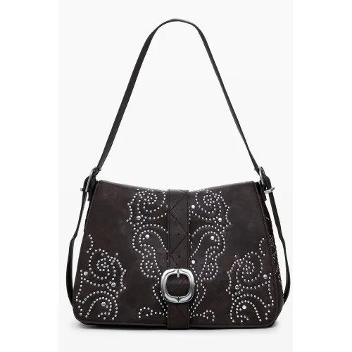 Desigual borsa donna marrone - borsa,
