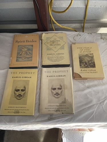 Kahlil gibran book lot 5 - kahlil, of