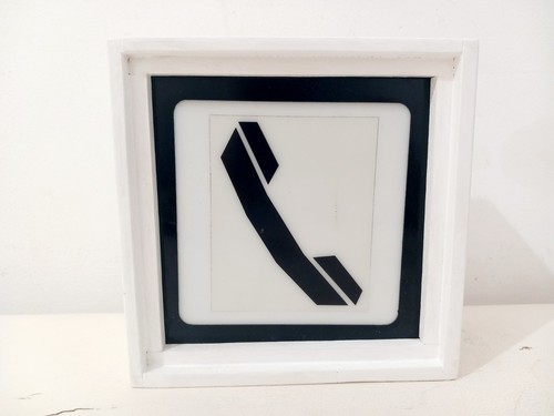 Insegna luminosa telefono - insegna,