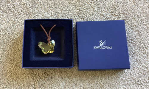 Collana farfalla gialla