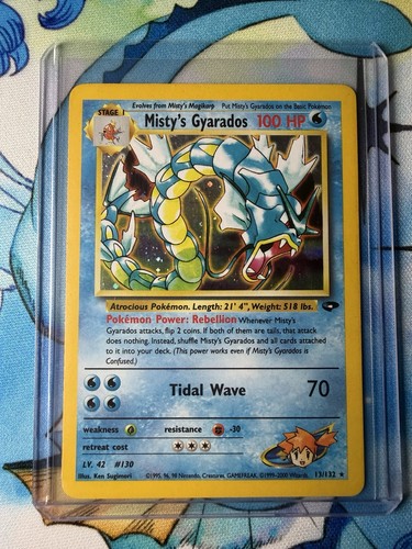 Misty gyarados 132 gym - gyarados,