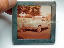 TORINO Fiat 600 auto car bambini vecchia diapositiva 6 X 6 slide FOTO vintage