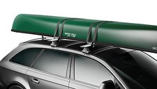 Thule Portage 819 porta canoa kayak adatto per barre portatutto nere quadrate e WingBar
