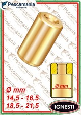 Boccola filettata in ottone Stonfo per guadino