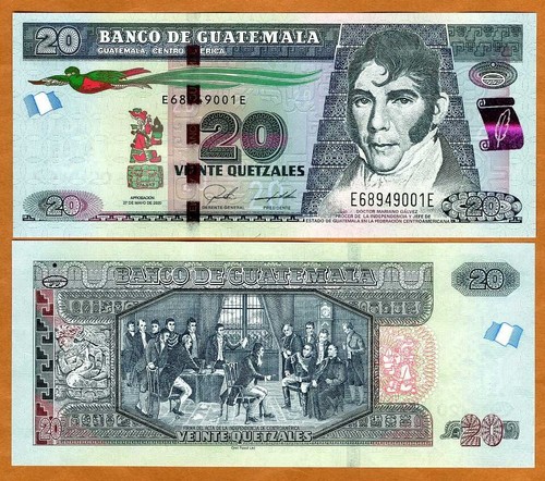 Guatemala quetzales - guatemala,,