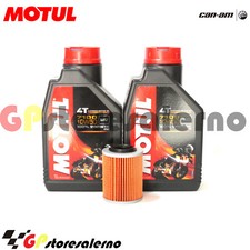 TAGLIANDO OLIO + FILTRO MOTUL 7100 10W50 CAN AM 800 OUTLANDER R MAX EFI 2012