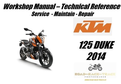 Ktm 125 duke manuale officina - ktm,