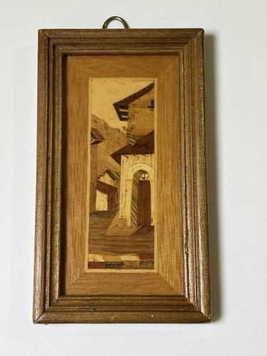 Miniatura vintage incorniciata