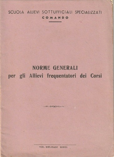 Scuola allievi sottufficiali - scuola,