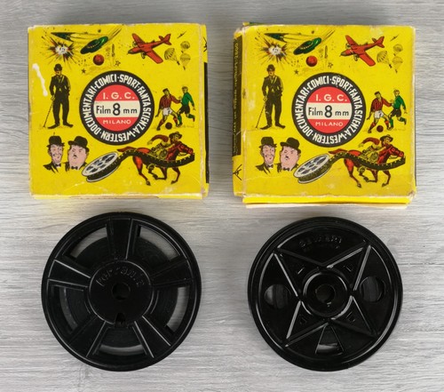 Bobine film 8mm cartoni - bobine,
