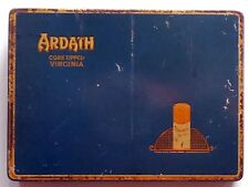 VINTAGE TIN BOX SCATOLA LATTA sigarette ardath TOBACCO BRITAIN'S 1970s