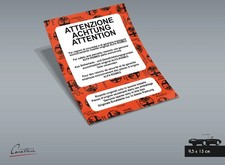 ADESIVO RICAMBI ALFA ROMEO -