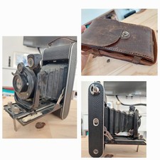 Fotocamera epoca Analogica a Soffietto Zeiss Ikon Cocarette 6x9 cm 10.5 anni 20