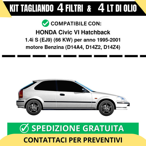 Tagliando per honda civic - tagliando,