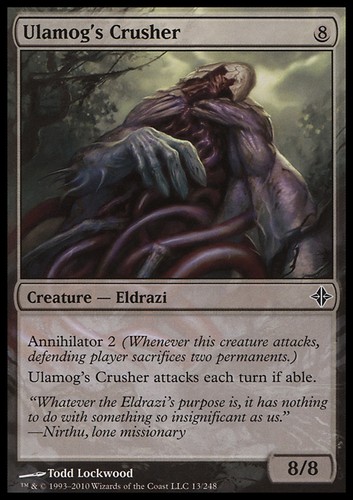 Mtg ulamog crusher played - mtg,