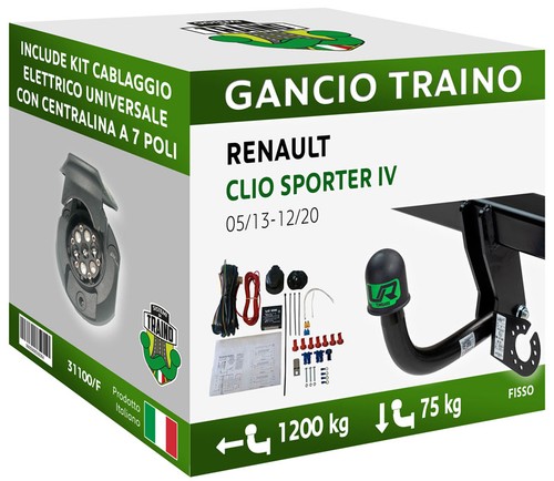 Gancio fisso renault - gancio,