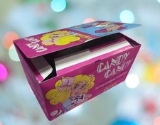 BOX CANDY CANDY SCATOLA PANINI VUOTO + 1 PACCHETTO FIGURINE SIGILLATO 