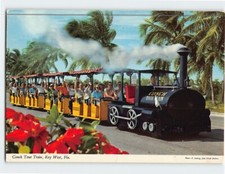 Cartolina Conchiglia Tour Treno Chiave West Florida USA