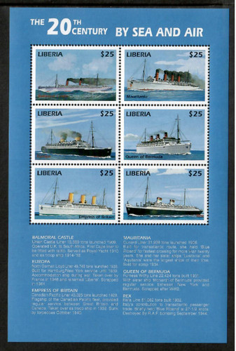 Liberia 2000 navi barche - -,