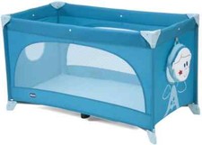 Lettino Chicco Easy Sleep, culla da viaggio, colore blu, usato buone condizioni