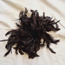 Vintage Acconciatura In  piume