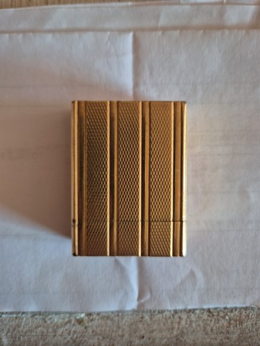 Dupont accendino placcato - , oro