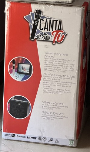 Canta karaoke portatile - canta, tu