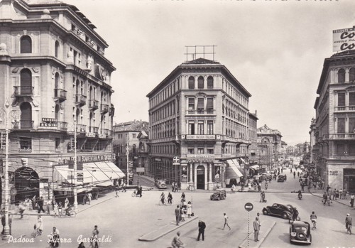 Cartolina padova piazza - di,