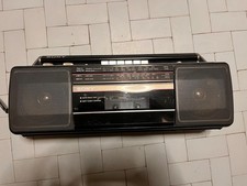 Sony CFS-210L I Radio I Kassettendeck I Boombox I AM FM I 80er I Schwarz