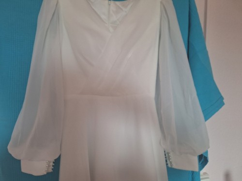 Elegante abito bianco - , in