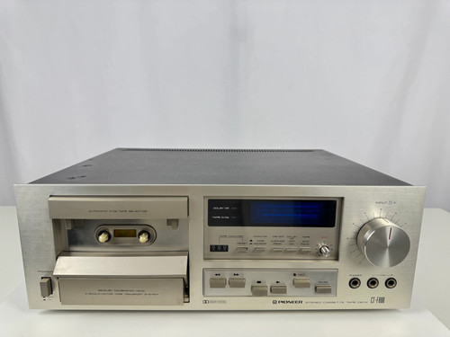 Pioneer f800 cassette deck - pioneer, ct-f800