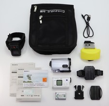 SONY ACTION CAM HDR-AS200V VIDEOCAMERA SCHEDA SDHC WI-FI HD & TELECOMANDO LIVE VIEW