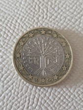 Moneta Rara da 1 euro Francese