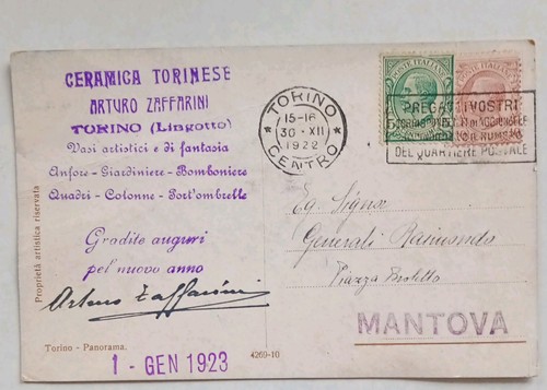 Torino ceramics advertising