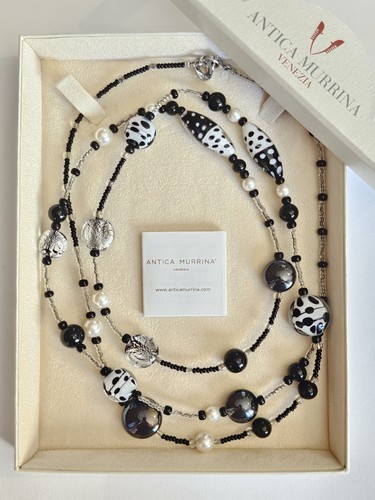 Collana lunga antica murrina - collana,