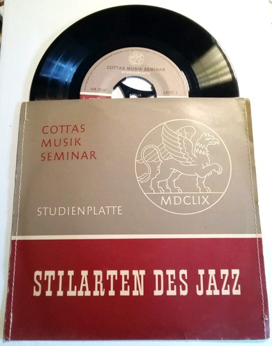 Cottas musik seminar - 7", seminar-