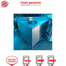 Lavello in acciaio armadiato