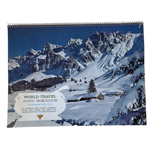 Calendario viaggi ricette - calendario,