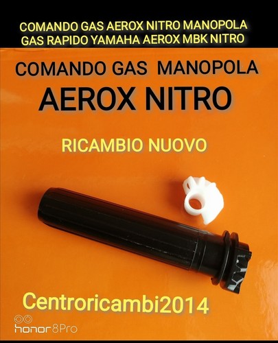 Comando gas aerox nitro - aerox,
