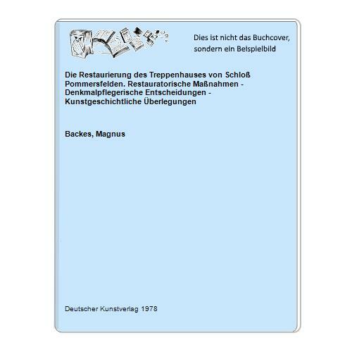 Die restaurierung des - die,