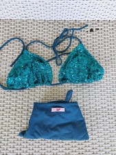 Bikini Tezuk Taglia M Petrolio