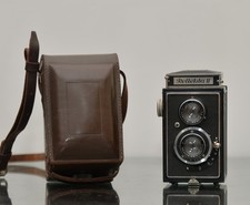 Reflekta II Con E. Ludwig Meritar 75mm f3.5 Biottica 6x6 Vintage Anni 50 AS-IS