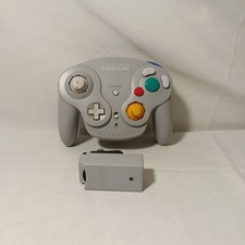 CONTROLLER NINTENDO GAMECUBE WAVEBIRD + RICEVITORE ORIGINALE WIRELESS OTTIMO