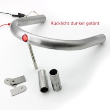 Telaio posteriore Cafe Racer Bobber Scrambler Loop BMW K75 K100 K1100 con luce posteriore a LED