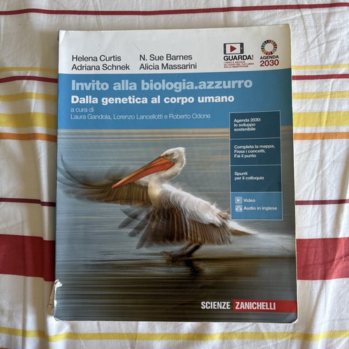 Invito alla biologia azzurro - invito,