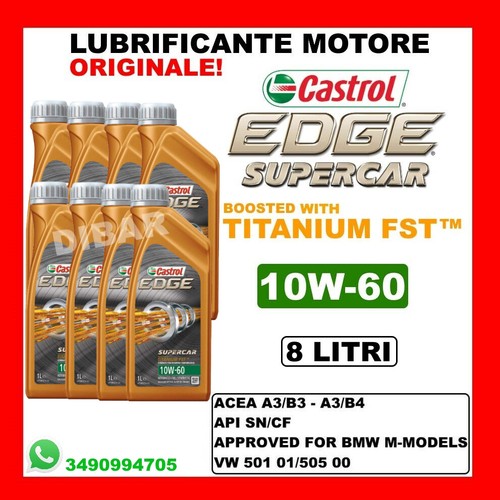 Olio castrol edge supercar - edge,