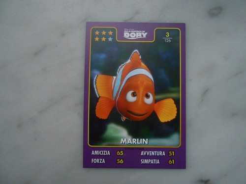 Figurina card disney pixar - card,