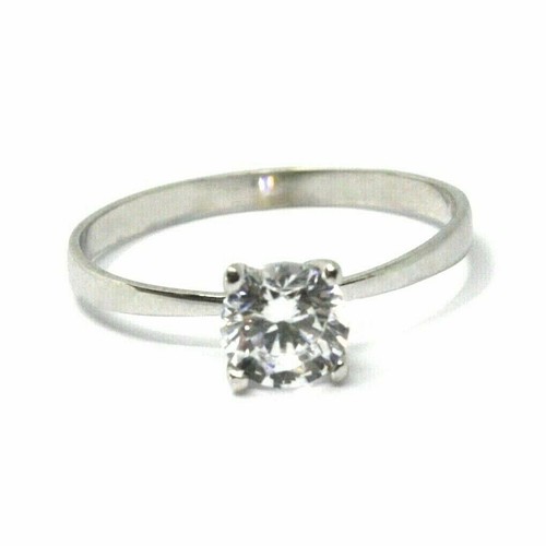 Anello oro bianco 18k - anello,